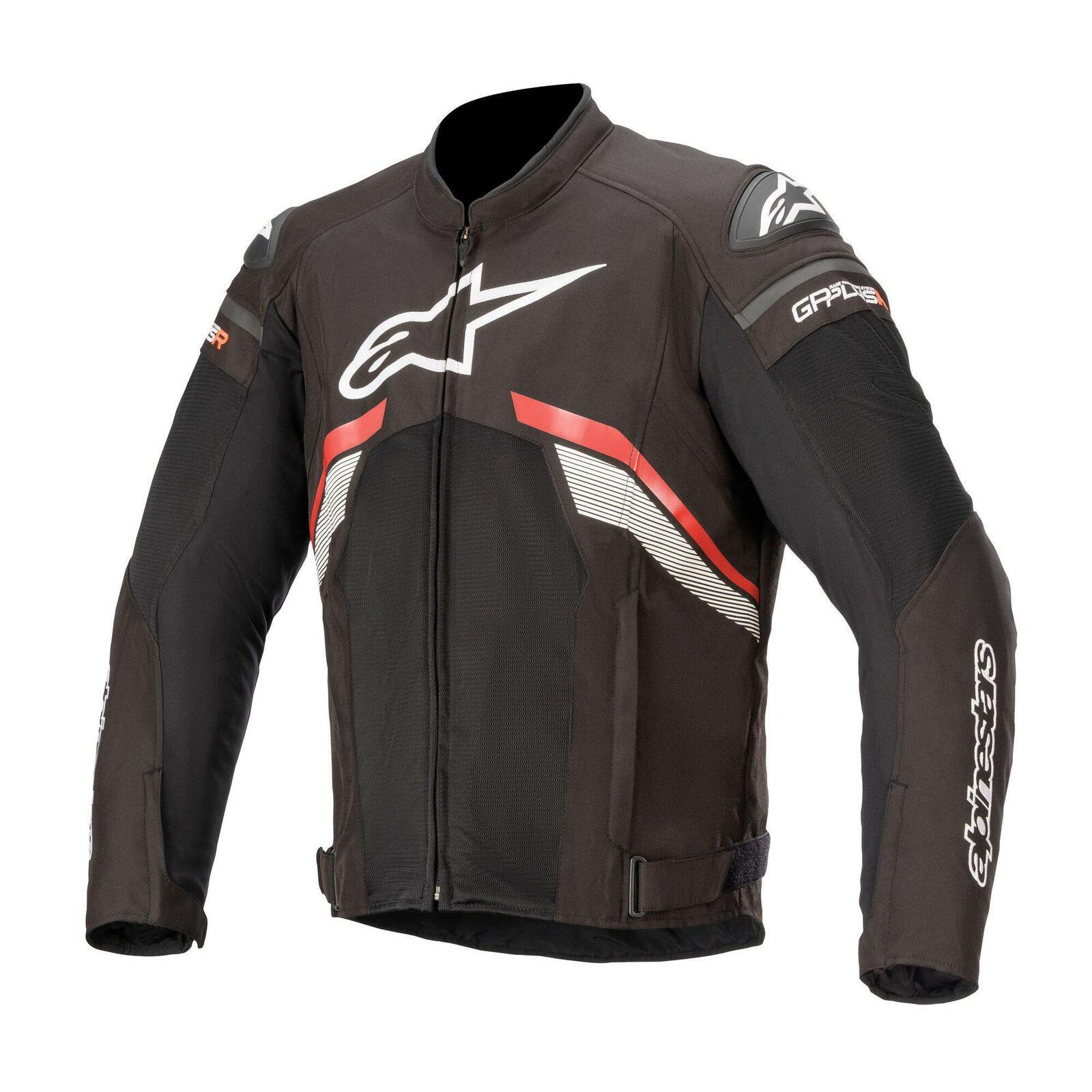 ALPINESTARS T-GP PLUS R V3 AIR JACKET BLACK FLURO RED WHITE