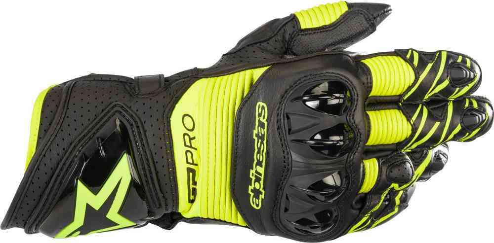 alpinestars yellow gloves