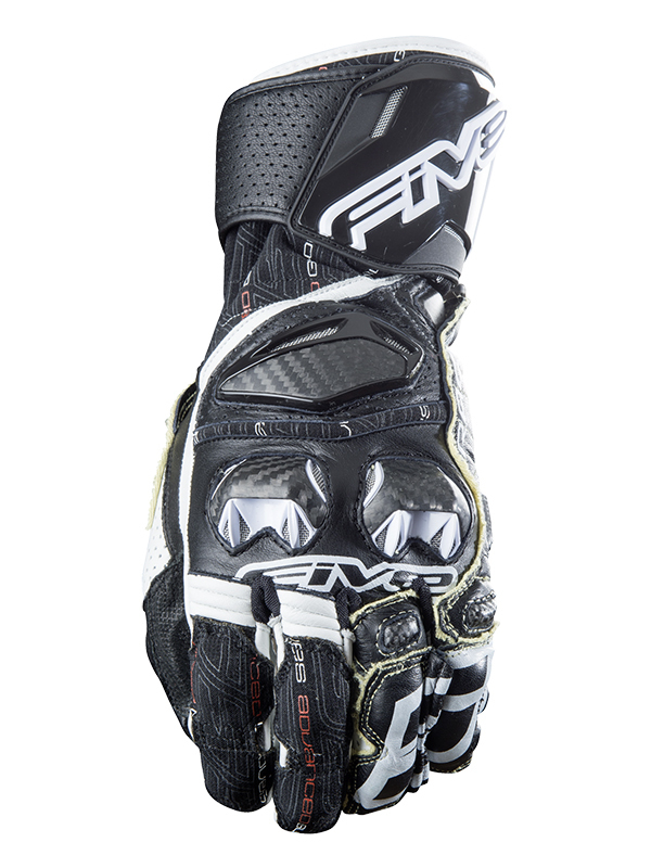 FIVE GLOVES RFX RACE BLACK WHITE