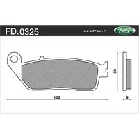 NEWFREN BRAKE PADS - FD0325-TS SINTERED PERFORMANCE   