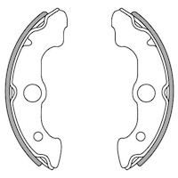 NEWFREN BRAKE SHOES - GF1276     