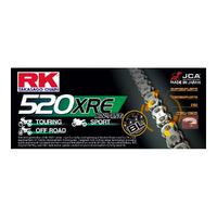 RK 520XRE XW-RING 120-LINK CHAIN - BLACK GOLD