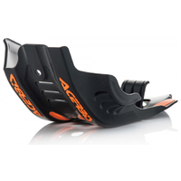 ACERBIS SKID PLATE SXF 450 16-18 EXCF 450 500 17-19 BLACK ORANGE