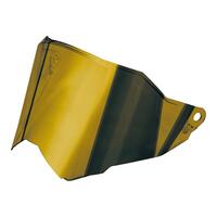 AGV AX9 SCRATCH RESISTANT IRIDIUM GOLD VISOR