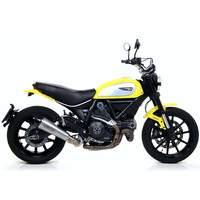 ARROW SILENCER - X - KONE NICHROM WITH CARBON END CAP - DUCATI SCRAMBLER '15-16