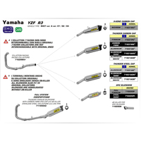 ARROW SILENCER - X - KONE NICHROM WITH CARBON END CAP  - YAMAHA YZF-R3 & MT-03 