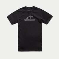 ALPINESTARS WORDMARK COMBO TEE BLACK GREY