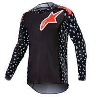 ALPINESTARS 2023 SUPERTECH NORTH JERSEY BLACK NEON RED