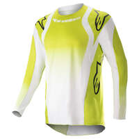 ALPINESTARS 2023 TECHSTAR PUSH JERSEY YELLOW FLURO WHITE