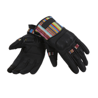 MotoGirl Bessie Gloves Stripe