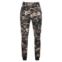 MotoGirl Lara Cargo Trousers Camo