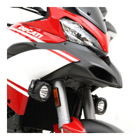 DENALI AUX LIGHT MOUNT BRACKETS - DUCATI MULTISTRADA 1200 (ALL) '10-14