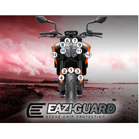 EAZI-GUARD PAINT PROTECTION FILM - KTM 790 890 DUKE  GLOSS