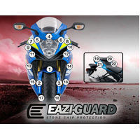 EAZI-GUARD PAINT PROTECTION FILM - SUZUKI GSX-R 600 / 750 2011 - 2018  GLOSS