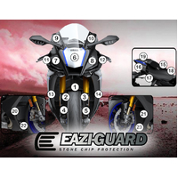 EAZI-GUARD PAINT PROTECTION FILM - YAMAHA YZF-R1M 2020  GLOSS