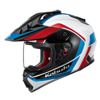 KABUTO GEOSYS GT MIPS BLOCK WHITE RED BLUE