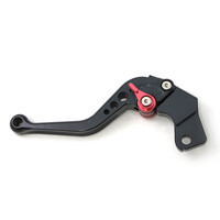 WHITES SHORT CLUTCH LEVER ADJUDTABLE - BLACK