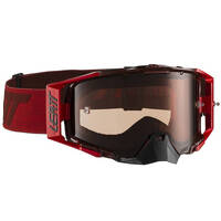 LEATT GOGGLE VELOCITY 6.5 RUBY RED ROSE ULTRA CONTRAST LENS