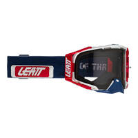 LEATT GOGGLE VELOCITY 6.5 CHILLI BLUE LIGHT GREY 58%