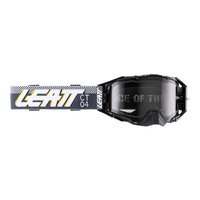 LEATT GOGGLE VELOCITY 6.5 GRAPHITE LIGHT GREY 58%