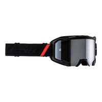 LEATT GOGGLE VELOCITY 4.5 IRIZ BLACK SILVER 50%