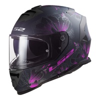 LS2 FF800 STORM II BURST MATT BLACK PINK