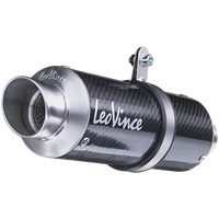 LEO VINCE SLIP-ON CARBON GP CORSA MUFFLER CB500 F / X / CBR500R '19> (fits w orig. cent stand)