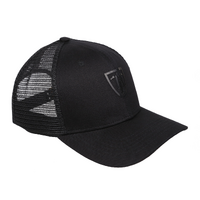 MotoGirl Black Shield Cap