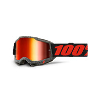 100% ACCURI 2 GOGGLE HUARAKI MIRROR RED LENS