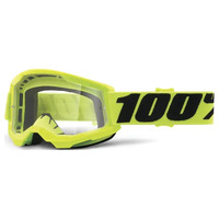 100% STRATA 2 YOUTH GOGGLE YELLOW