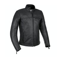 OXFORD WALTON LEATHER JACKET BLACK