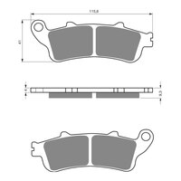 Premier Brake Pads PH Street Sintered - PH266