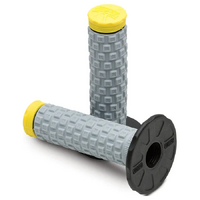 PRO TAPER PILLOW TOP GRIP - GREY YELLOW