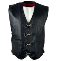 RICONDI LEATHER VEST