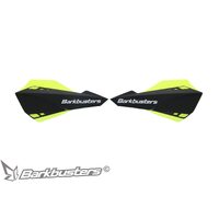 BARKBUSTERS SABRE MX/ENDURO HANDGUARD - BLACK HIVIZ YELLOW (WITH WIND DEFLECTORS)