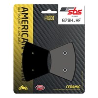 SBS 679H.HF FRONT/REAR PADS - CERAMIC STREET AMERICAN V-TWIN