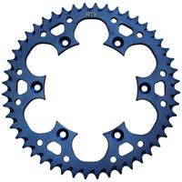 MTX 251 ZERO ALUMINIUM REAR SPROCKET 520 PITCH 48-TEETH BLUE - 11A-428-48BLU