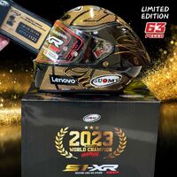 SUOMY S1-XR PECCO GOLD LIMITED EDITION 2023 WORLD CHAMPIONSHIP