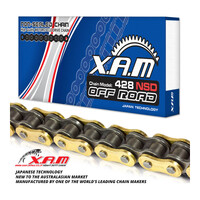 XAM 428NSD Non-Sealed Chain - Gold Black 112L