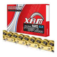 XAM 520AX X-Ring Chain - Gold Gold 104L