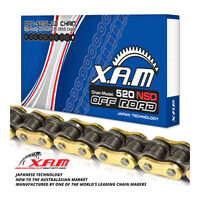 XAM 520NSD Non-Sealed Chain - Gold Black 114L