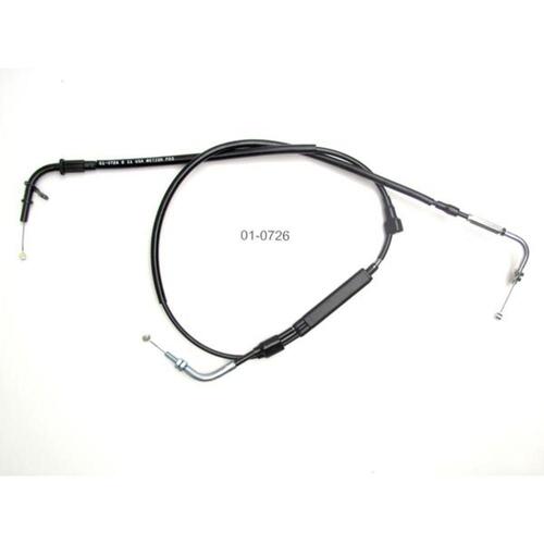 MOTIONPRO THROTTLE CABLE BLACK VINYL - SPECIAL ORDER