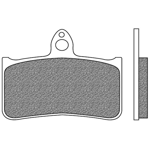 NEWFREN BRAKE PADS - FD0198-BT TOURING ORGANIC   