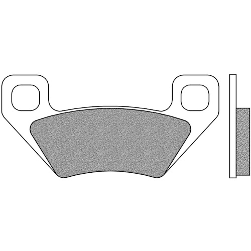 NEWFREN BRAKE PADS - FD0418-BV OFF ROAD ATV ORGANIC 