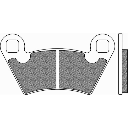 NEWFREN BRAKE PADS - FD0435-BV OFF ROAD ATV ORGANIC 