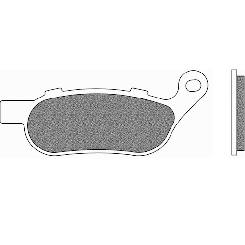 NEWFREN BRAKE PADS - FD0436-SH TOURING H/D SINTERED  