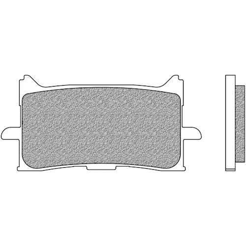 NEWFREN BRAKE PADS - FD0521-TS TOURING ORGANIC   