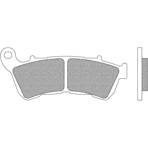 NEWFREN BRAKE PADS - FD0525-SH ROAD HD SINTERED  