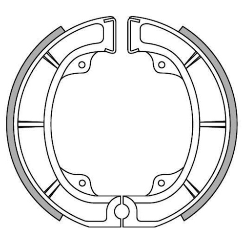 NEWFREN BRAKE SHOES - GF1166     