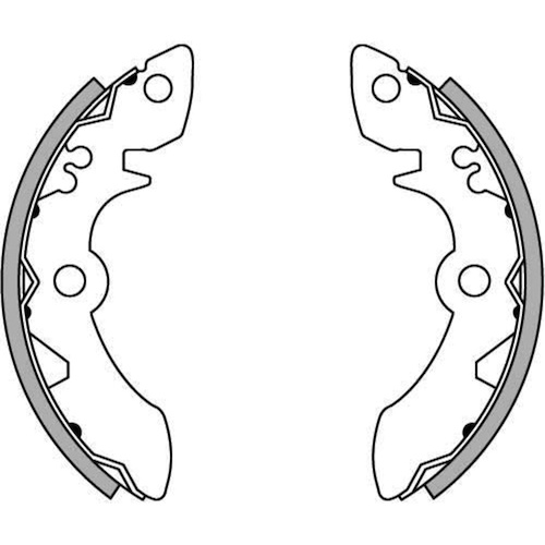 NEWFREN BRAKE SHOES - GF1201     